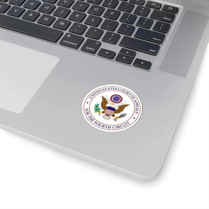 Seal of the United States Court of Appeals for the Fourth Circuit - STICKER Vinyl Kiss-Cut Decal - The Sticker Space