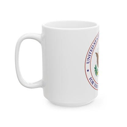 Seal of the United States Court of Appeals for the Fourth Circuit - White Coffee Mug-The Sticker Space