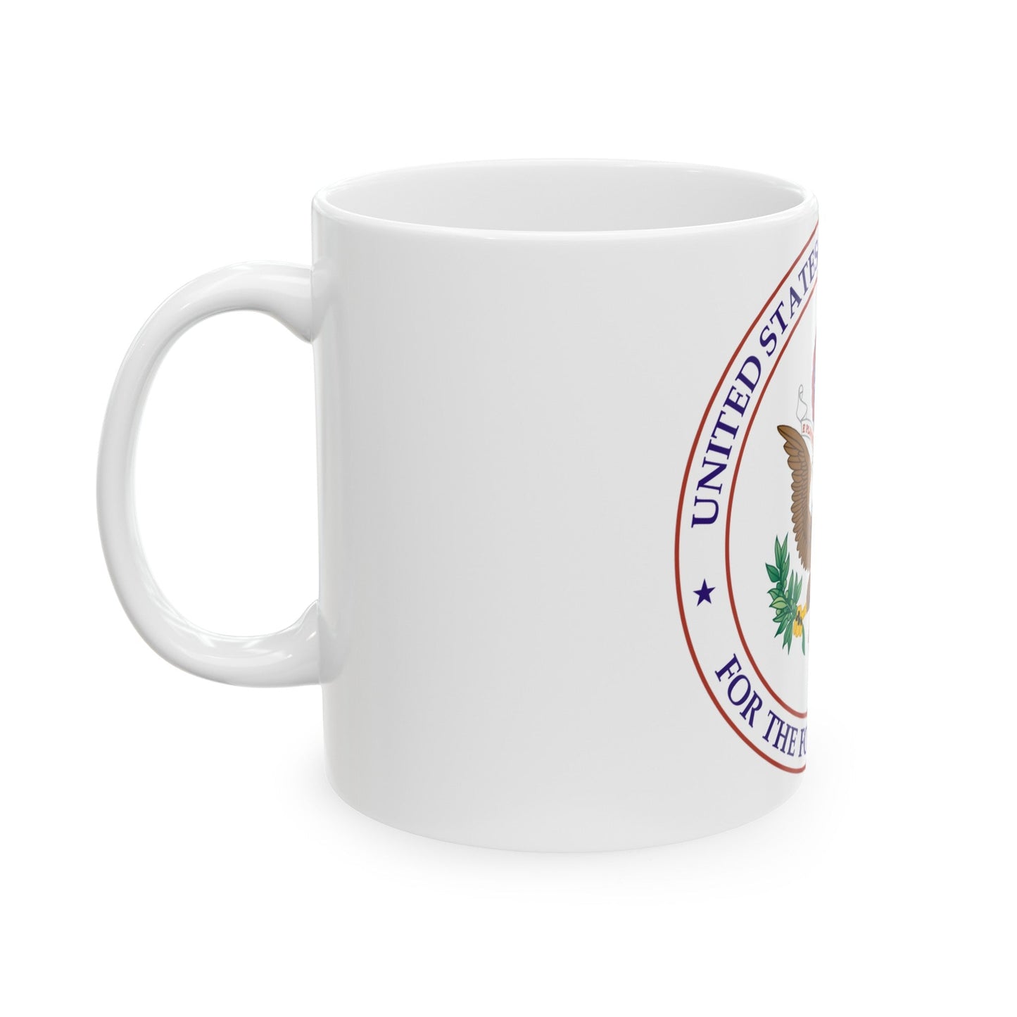 Seal of the United States Court of Appeals for the Fourth Circuit - White Coffee Mug-The Sticker Space