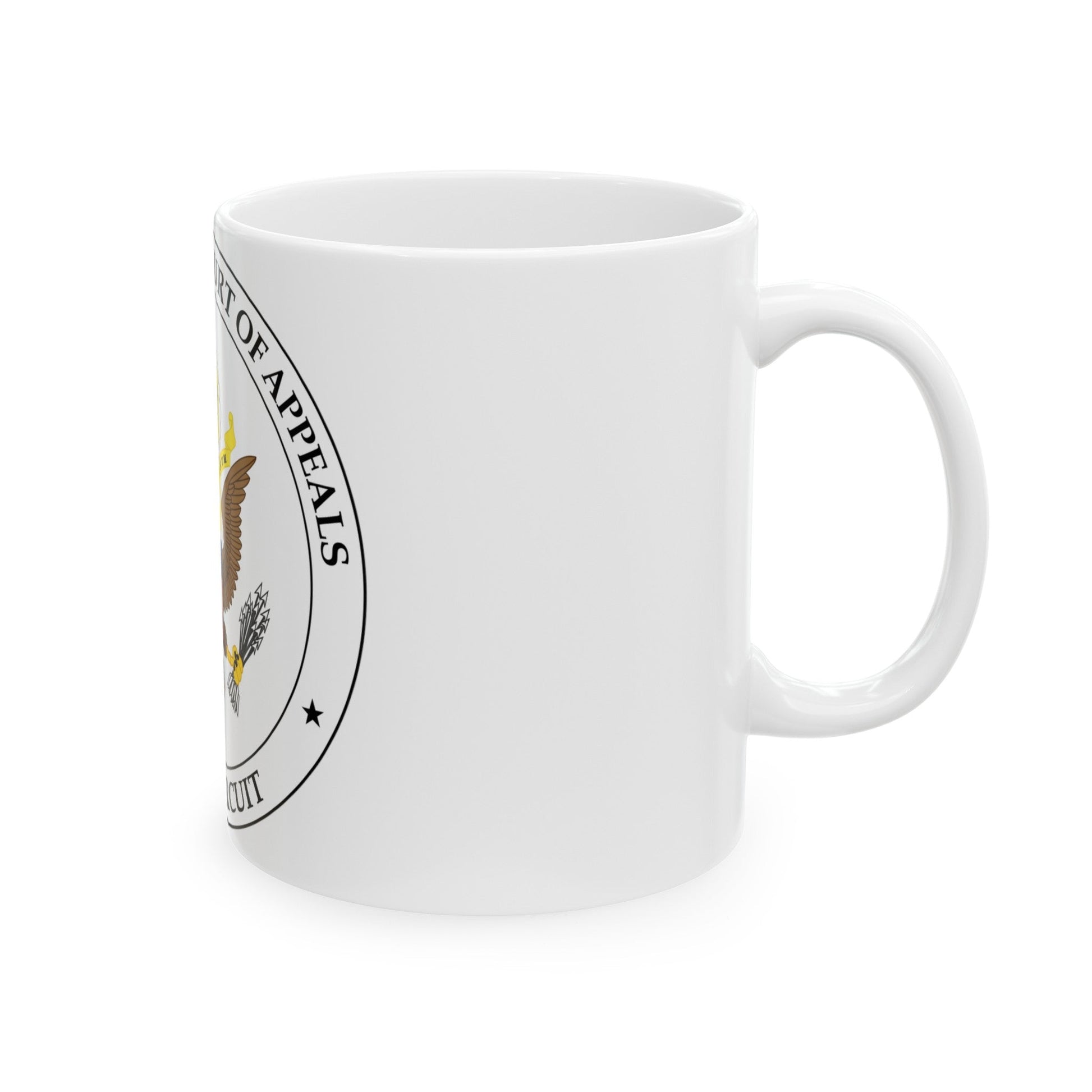 Seal of the United States Court of Appeals for the Third Circuit - White Coffee Mug-The Sticker Space