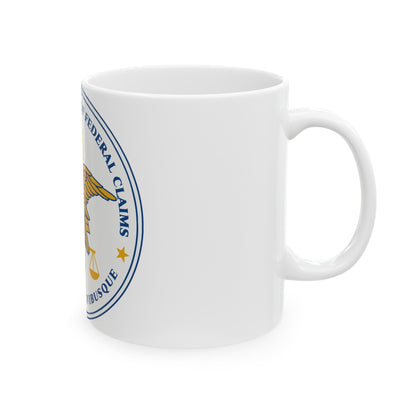 Seal of the United States Court of Federal Claims - White Coffee Mug-The Sticker Space