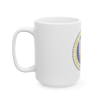 Seal of the United States Department of Agriculture - White Coffee Mug-The Sticker Space