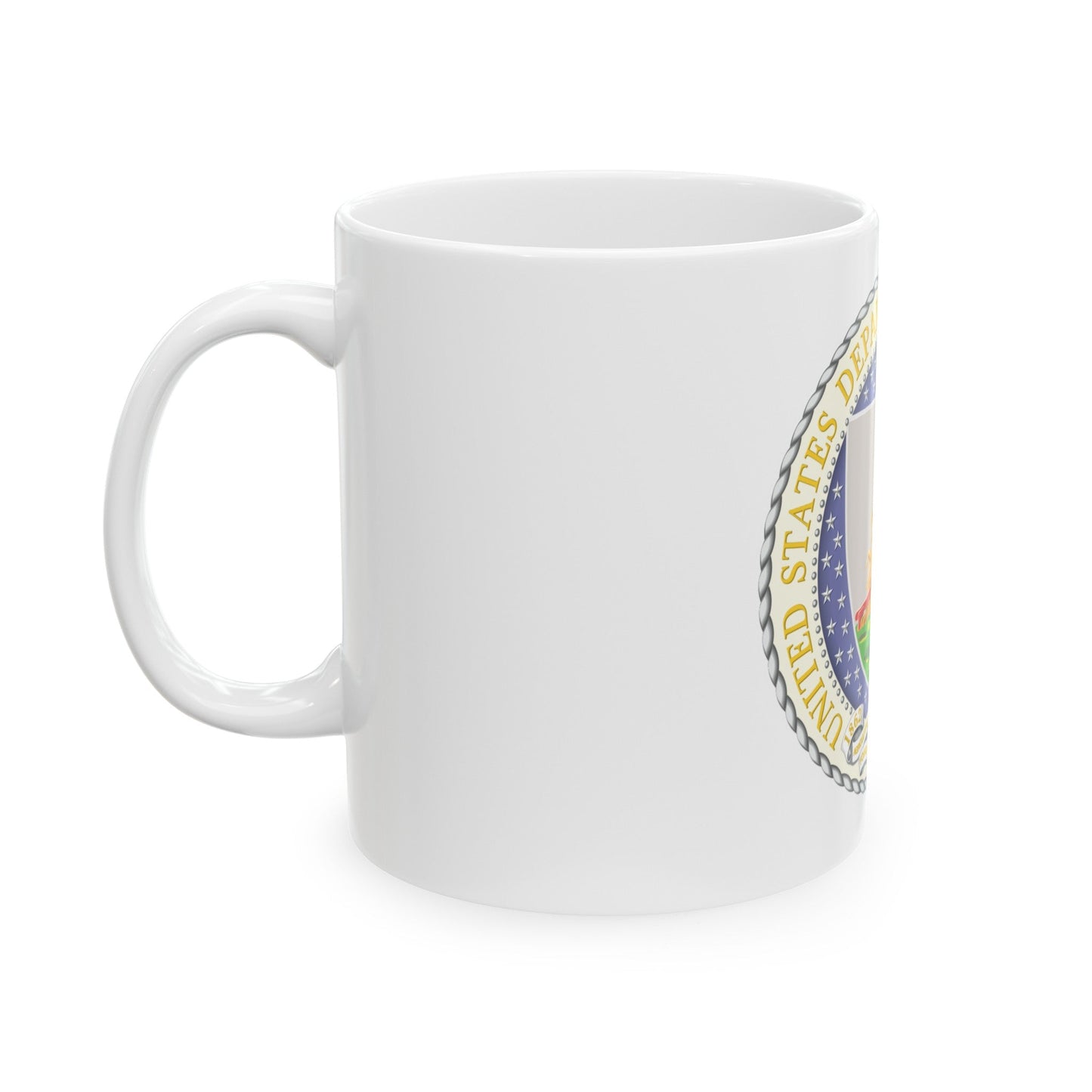 Seal of the United States Department of Agriculture - White Coffee Mug-The Sticker Space