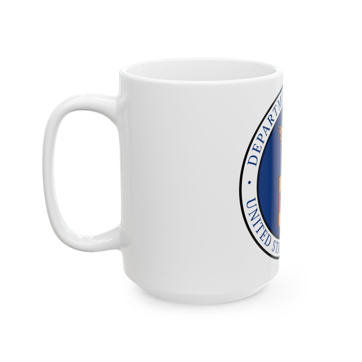 Seal of the United States Department of Labor - White Coffee Mug-The Sticker Space