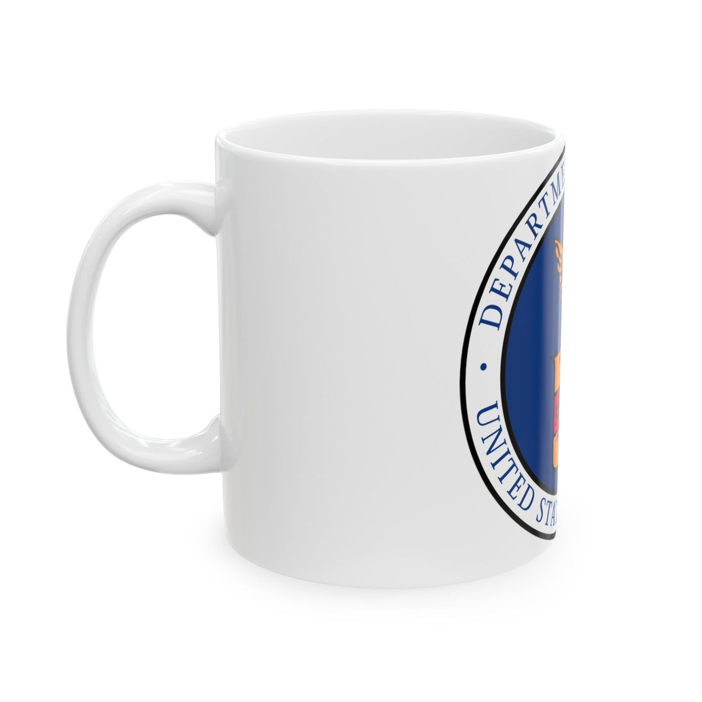 Seal of the United States Department of Labor - White Coffee Mug-The Sticker Space