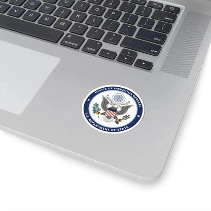 Seal of the United States Department of State Office of Inspector General (United States) STICKER Vinyl Kiss-Cut Decal - The Sticker Space