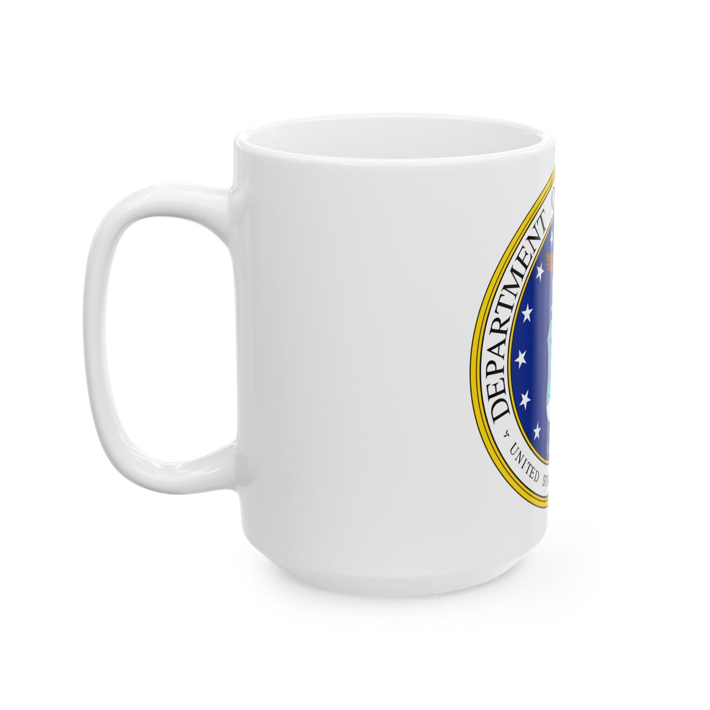 Seal of the United States Department of the Air Force - White Coffee Mug-The Sticker Space