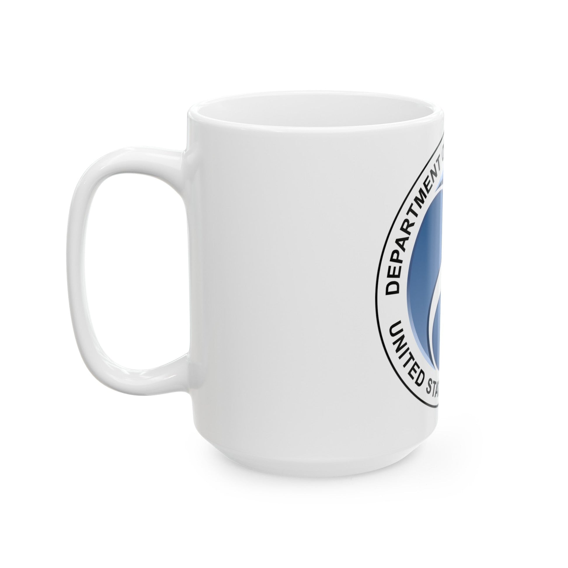 Seal of the United States Department of Transportation - White Coffee Mug-The Sticker Space