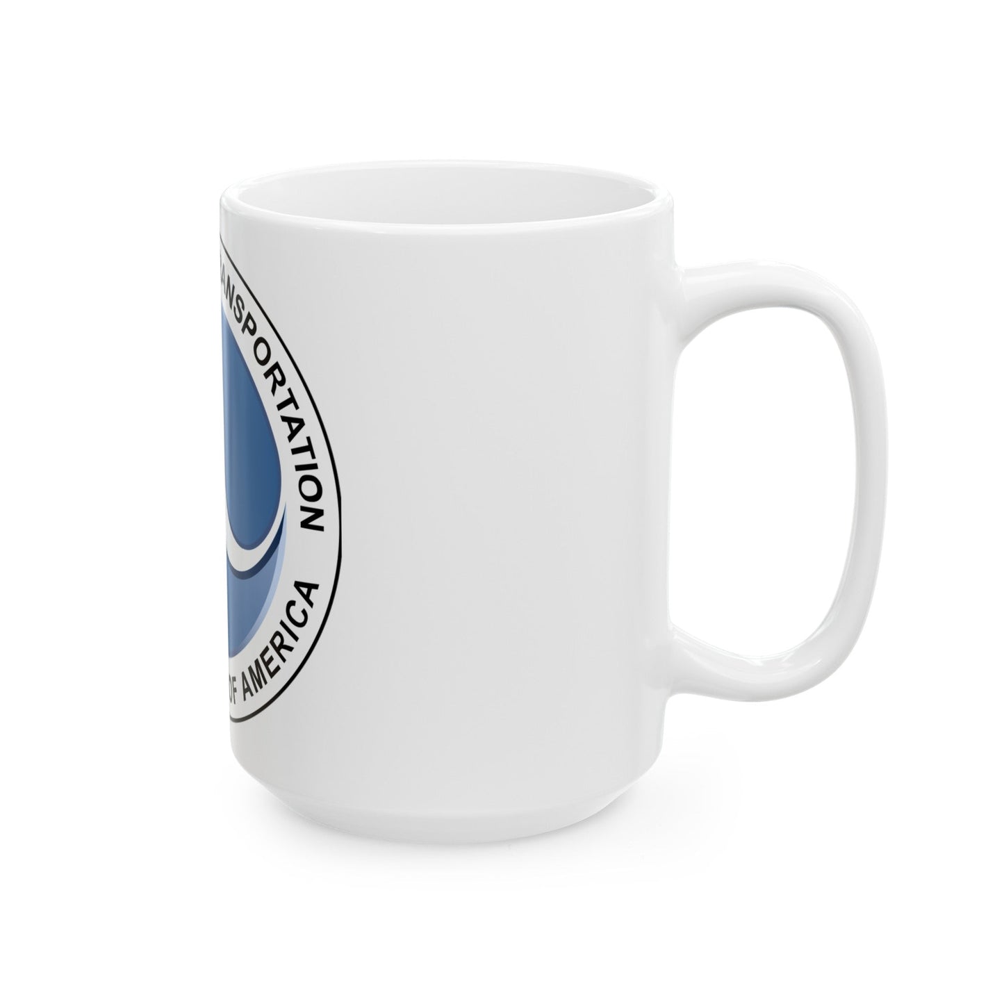 Seal of the United States Department of Transportation - White Coffee Mug-The Sticker Space