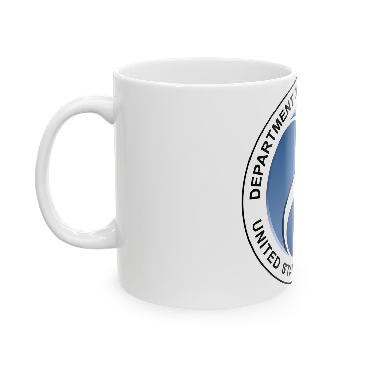 Seal of the United States Department of Transportation - White Coffee Mug-The Sticker Space