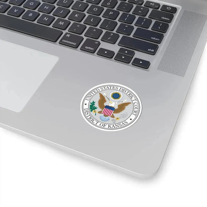 Seal of the United States District Court for the the District of Kansas - STICKER Vinyl Kiss-Cut Decal - The Sticker Space