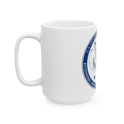 Seal of the United States Economic Development Administration - White Coffee Mug-The Sticker Space