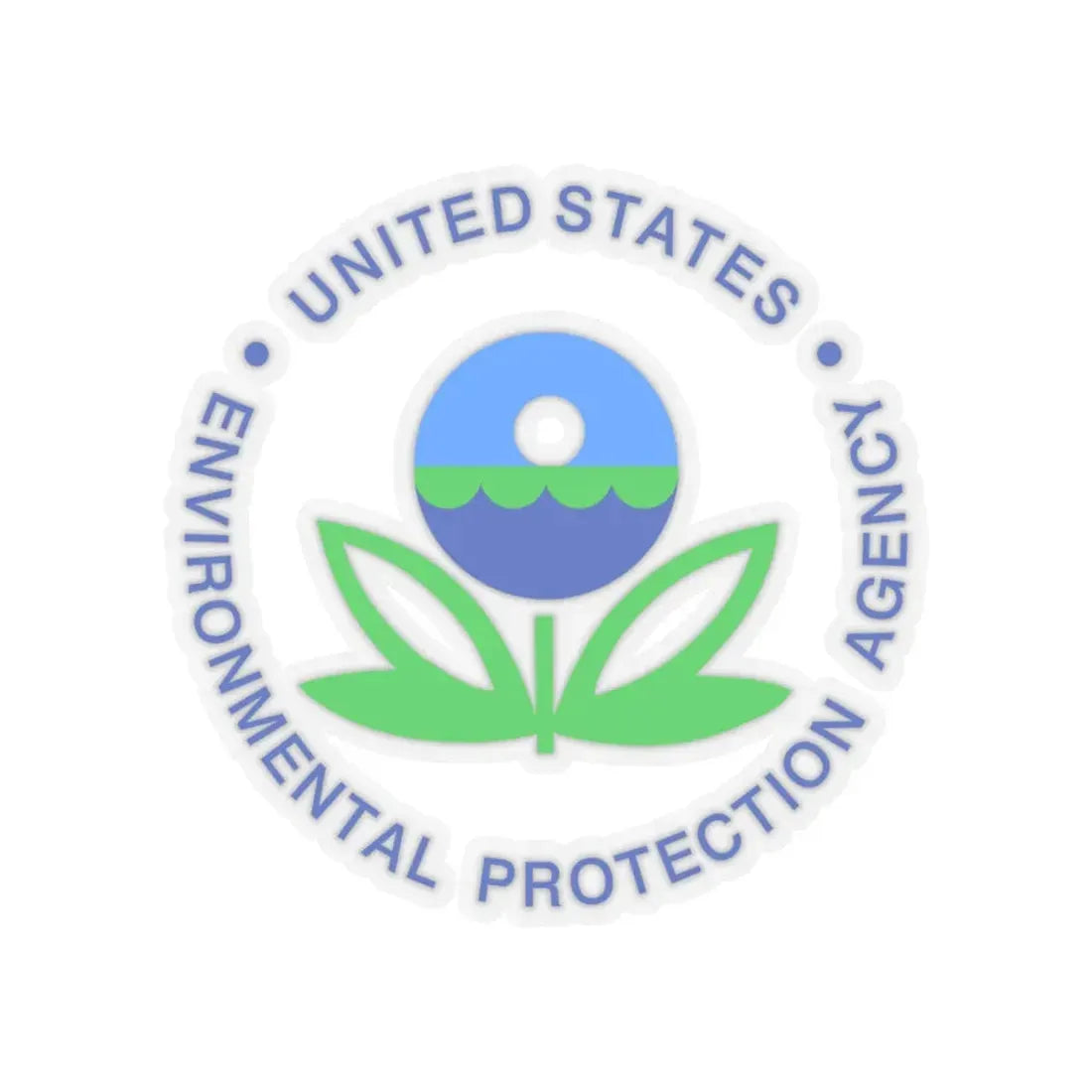 Seal of the United States Environmental Protection Agency (United States) STICKER Vinyl Kiss-Cut Decal 4 Inch Transparent - The Sticker Space