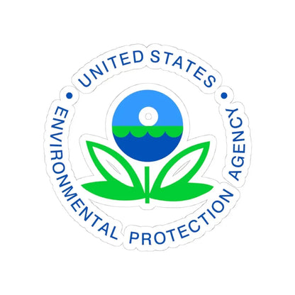 Seal of the United States Environmental Protection Agency (United States) STICKER Vinyl Kiss-Cut Decal 4 Inch White - The Sticker Space
