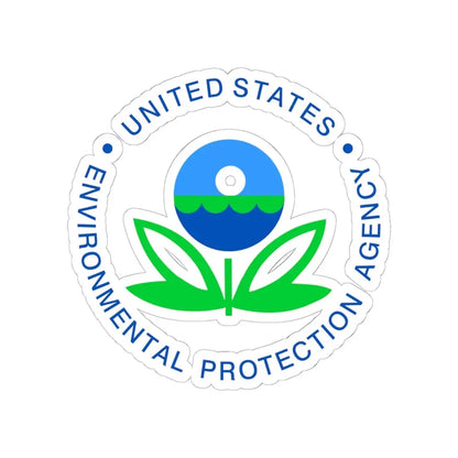 Seal of the United States Environmental Protection Agency (United States) STICKER Vinyl Kiss-Cut Decal 6 Inch White - The Sticker Space