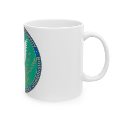 Seal of the United States Federal Energy Regulatory Commission - White Coffee Mug-The Sticker Space