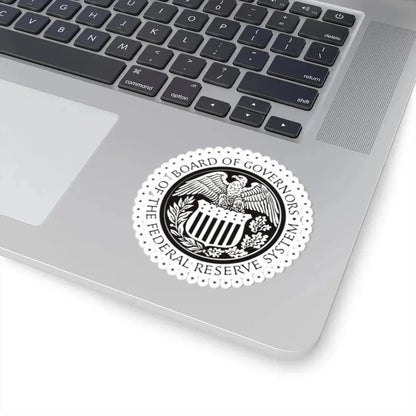 Seal of the United States Federal Reserve Board BW (United States) STICKER Vinyl Kiss-Cut Decal - The Sticker Space