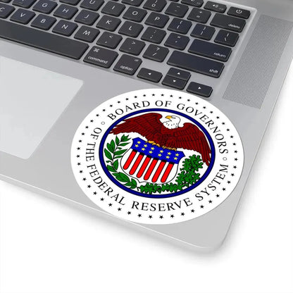 Seal of the United States Federal Reserve Board (United States) STICKER Vinyl Kiss-Cut Decal - The Sticker Space