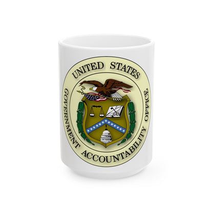 Seal of the United States Government Accountability Office - White Coffee Mug-15oz-The Sticker Space