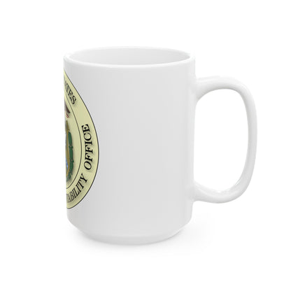 Seal of the United States Government Accountability Office - White Coffee Mug-The Sticker Space