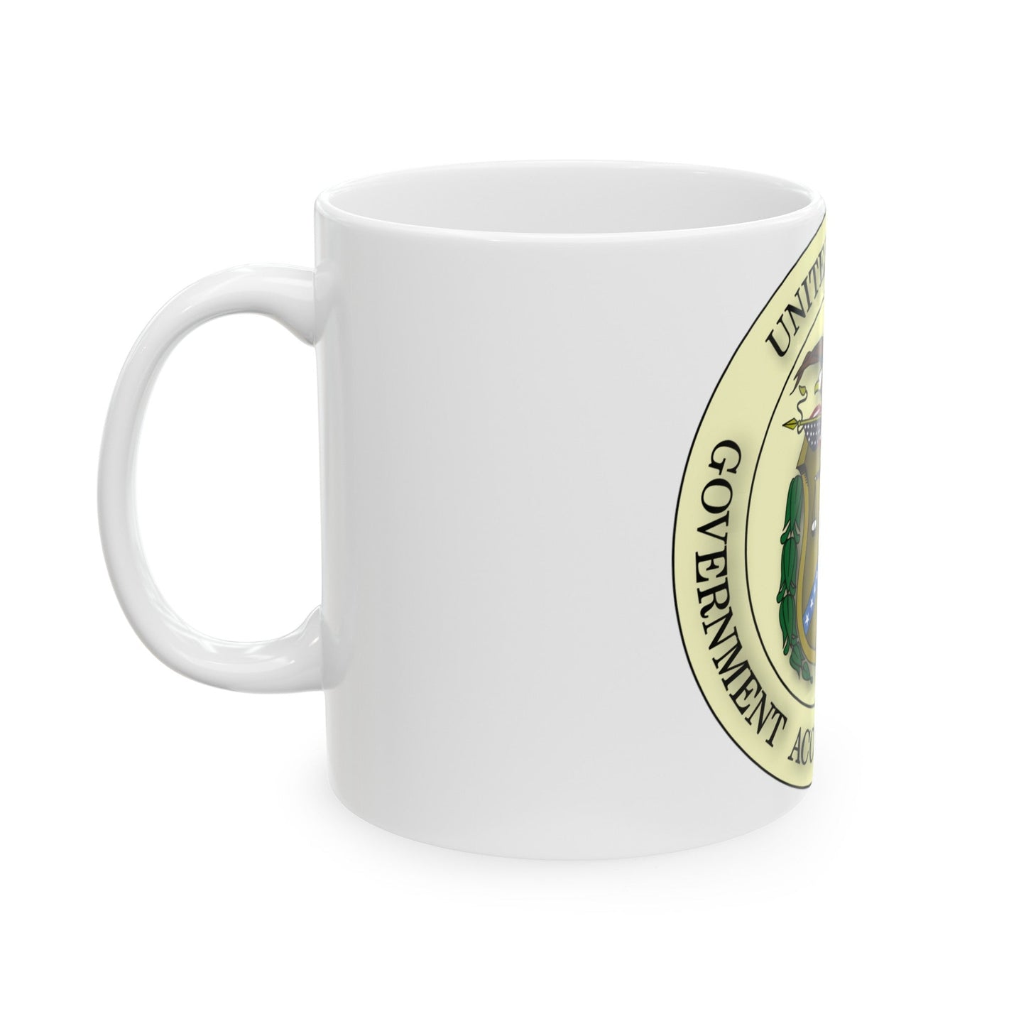 Seal of the United States Government Accountability Office - White Coffee Mug-The Sticker Space