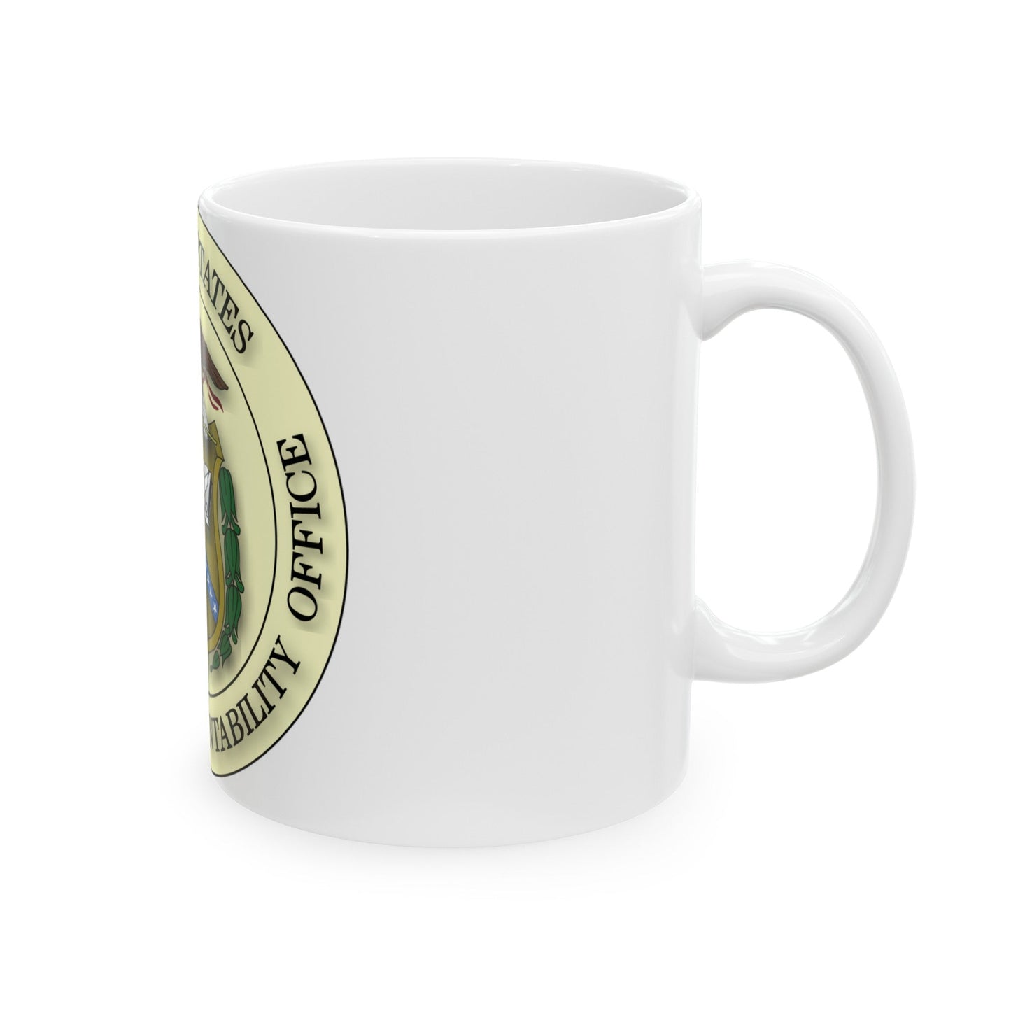 Seal of the United States Government Accountability Office - White Coffee Mug-The Sticker Space