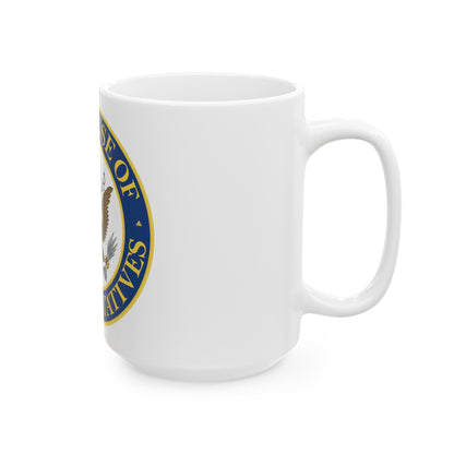 Seal of the United States House of Representatives - White Coffee Mug-The Sticker Space