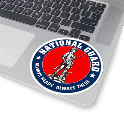 Seal of the United States National Guard (United States) STICKER Vinyl Kiss-Cut Decal - The Sticker Space