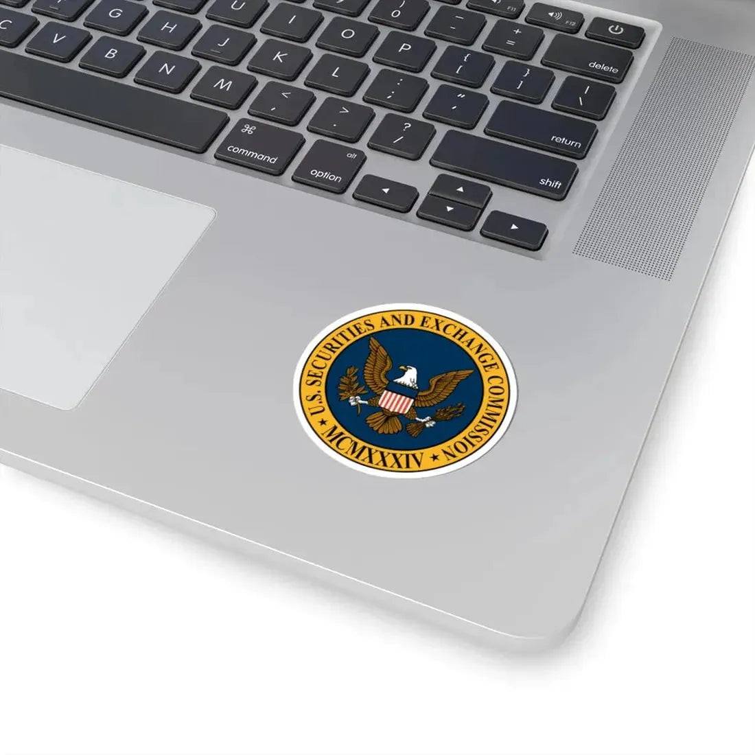 Seal of the United States Securities and Exchange Commission - STICKER Vinyl Kiss-Cut Decal - The Sticker Space