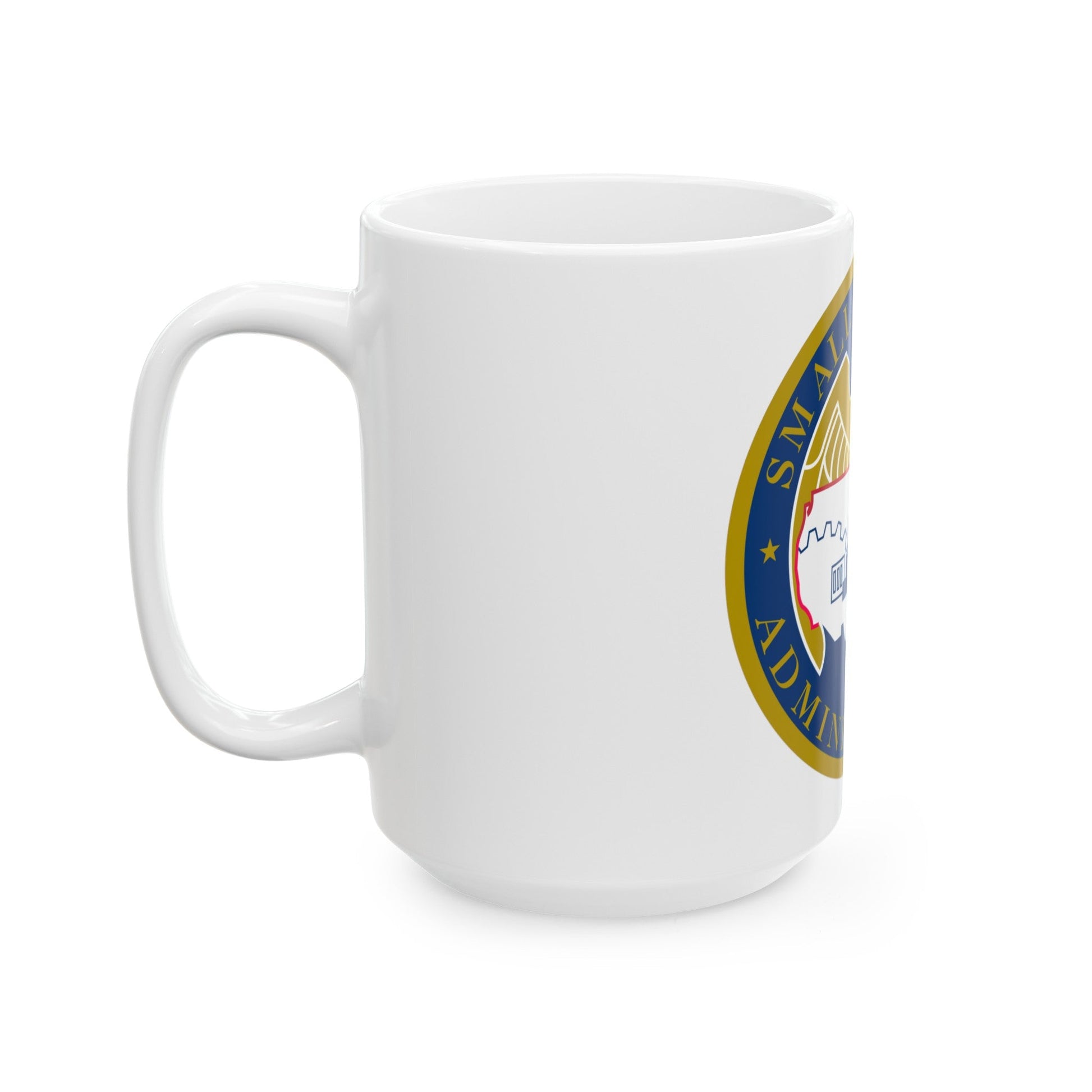 Seal of the United States Small Business Administration - White Coffee Mug-The Sticker Space