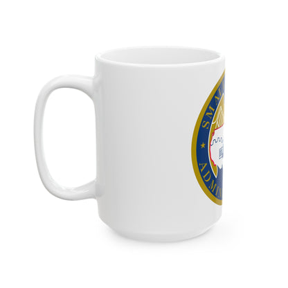 Seal of the United States Small Business Administration - White Coffee Mug-The Sticker Space