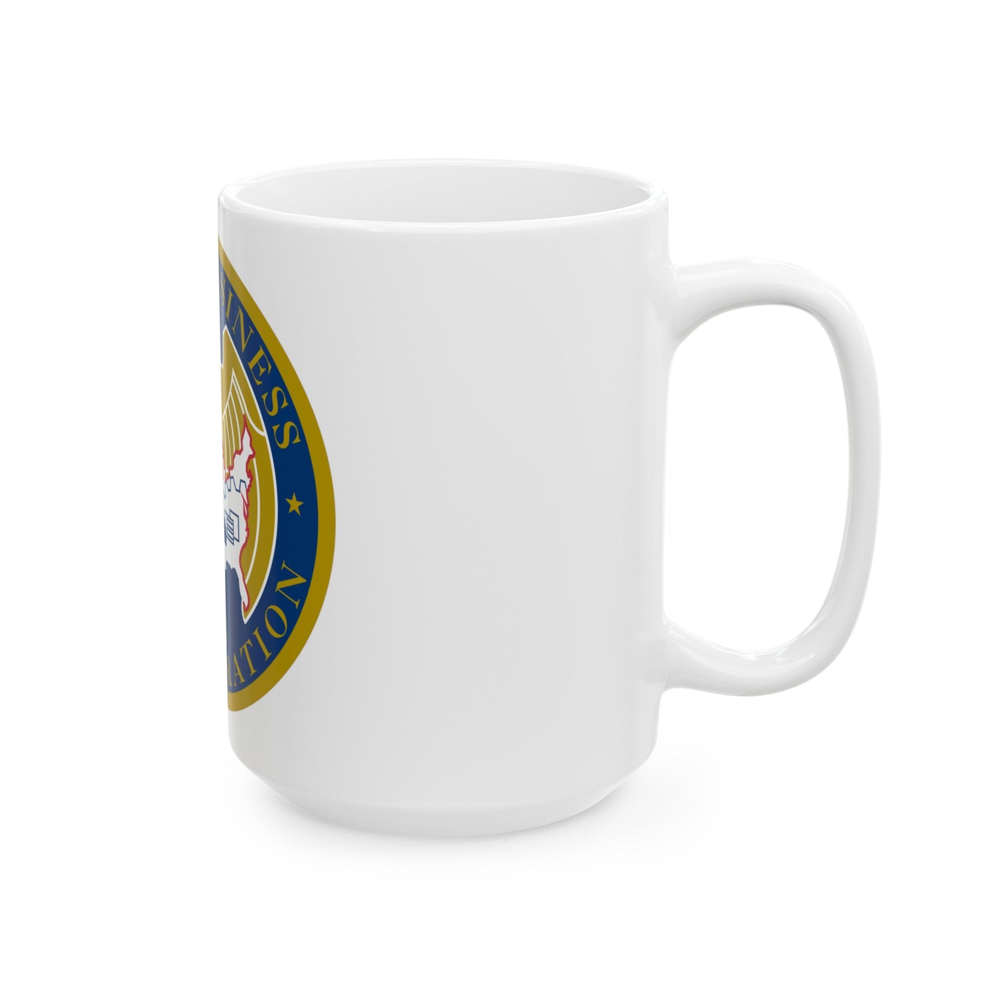 Seal of the United States Small Business Administration - White Coffee Mug-The Sticker Space