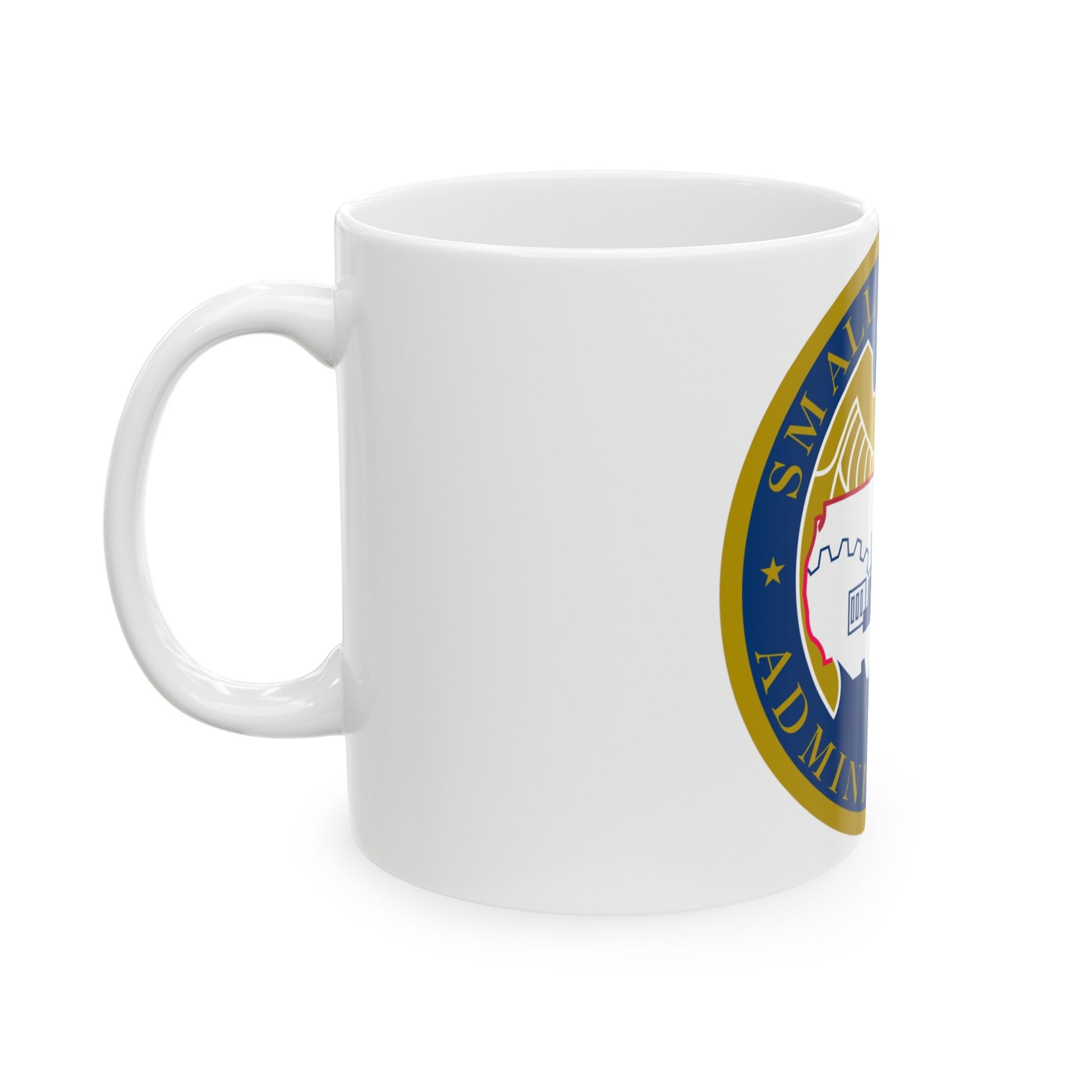 Seal of the United States Small Business Administration - White Coffee Mug-The Sticker Space