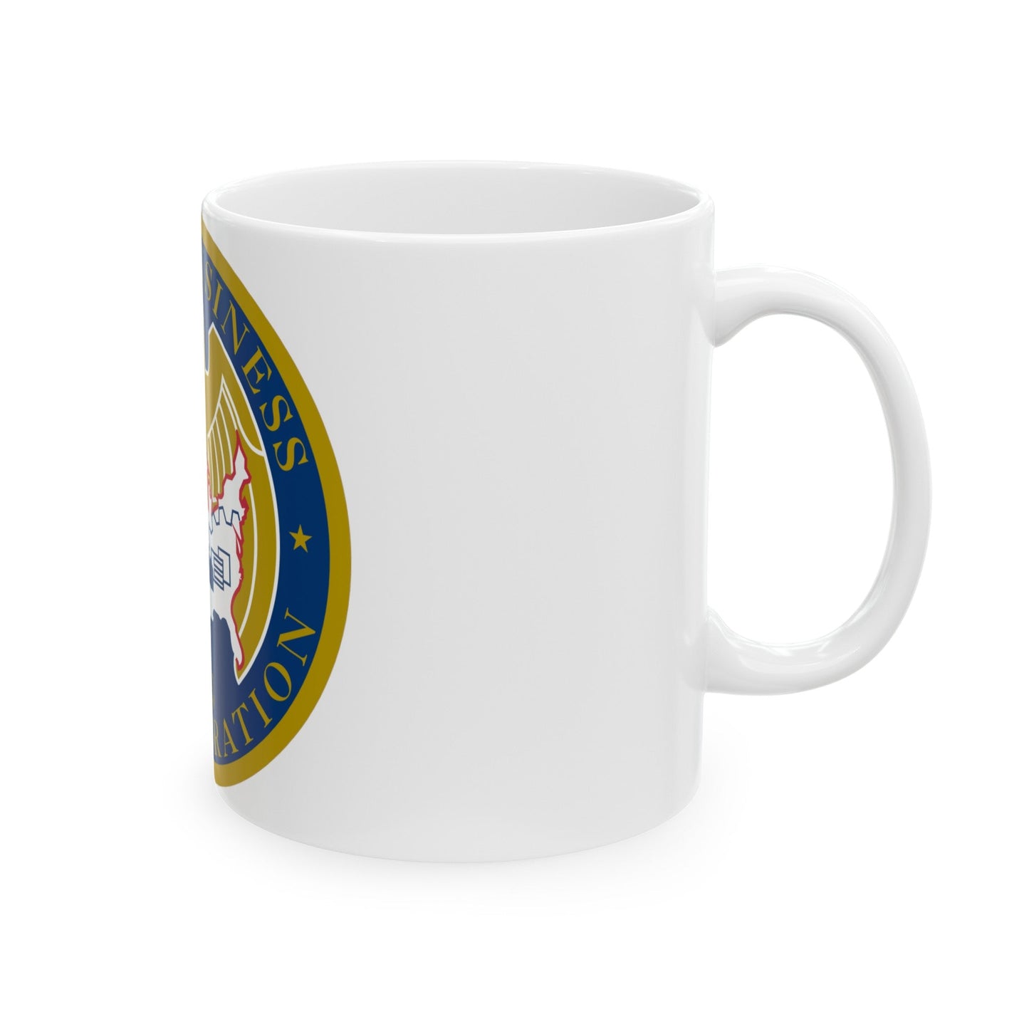 Seal of the United States Small Business Administration - White Coffee Mug-The Sticker Space