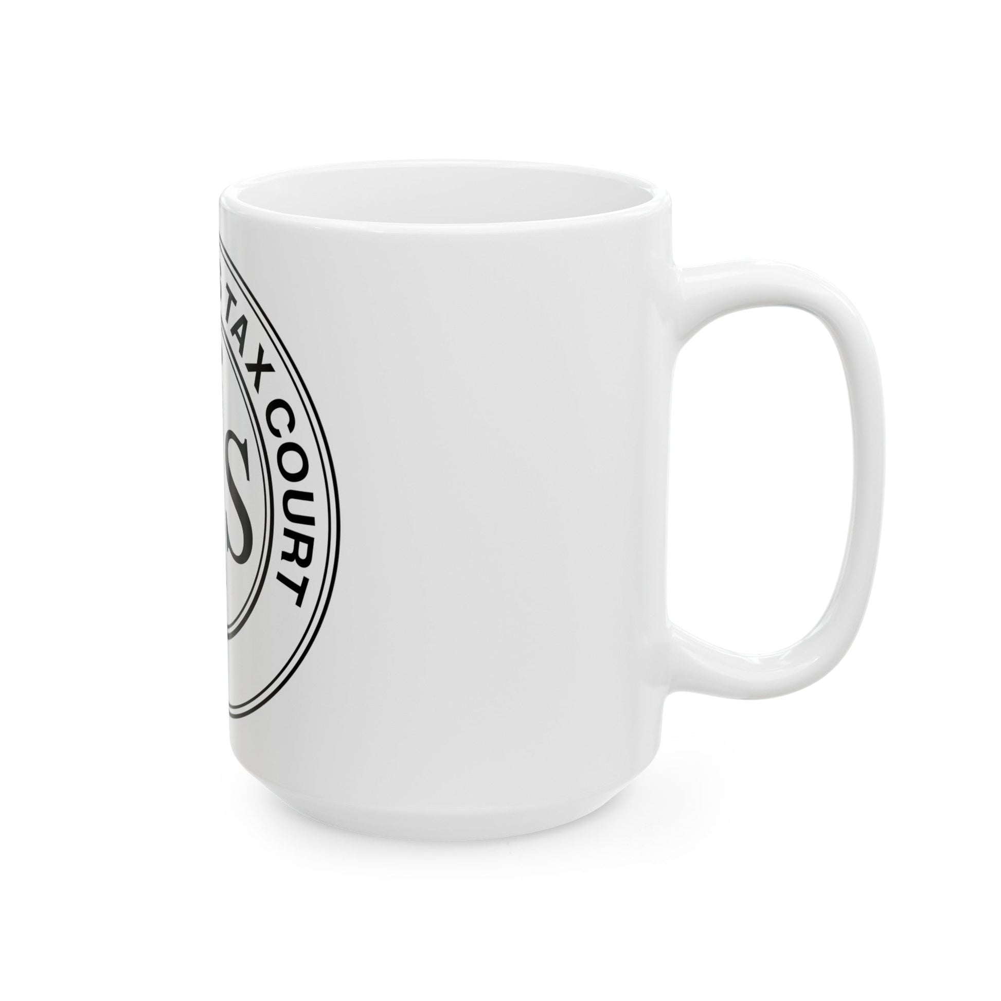 Seal of the United States Tax Court - White Coffee Mug-The Sticker Space