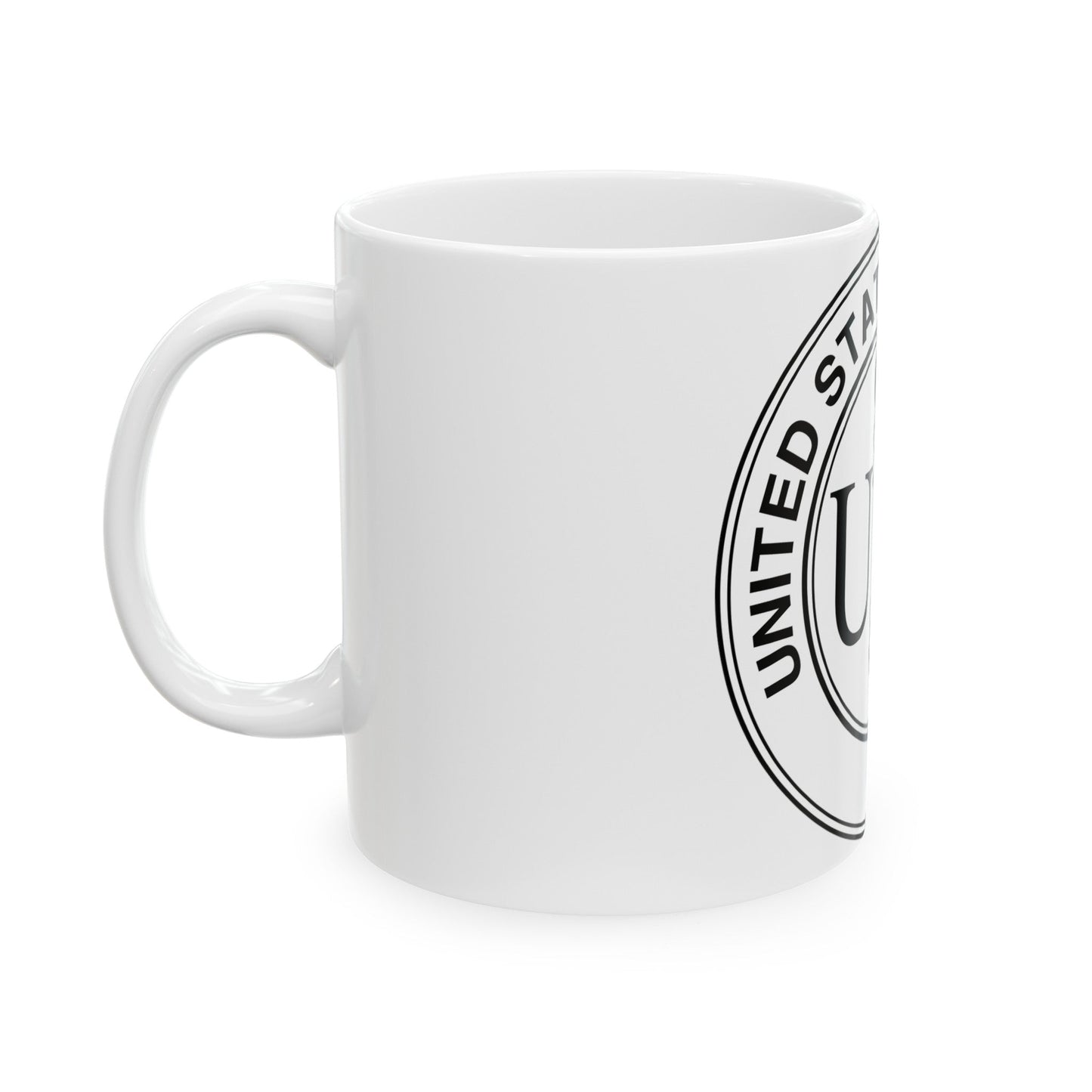 Seal of the United States Tax Court - White Coffee Mug-The Sticker Space