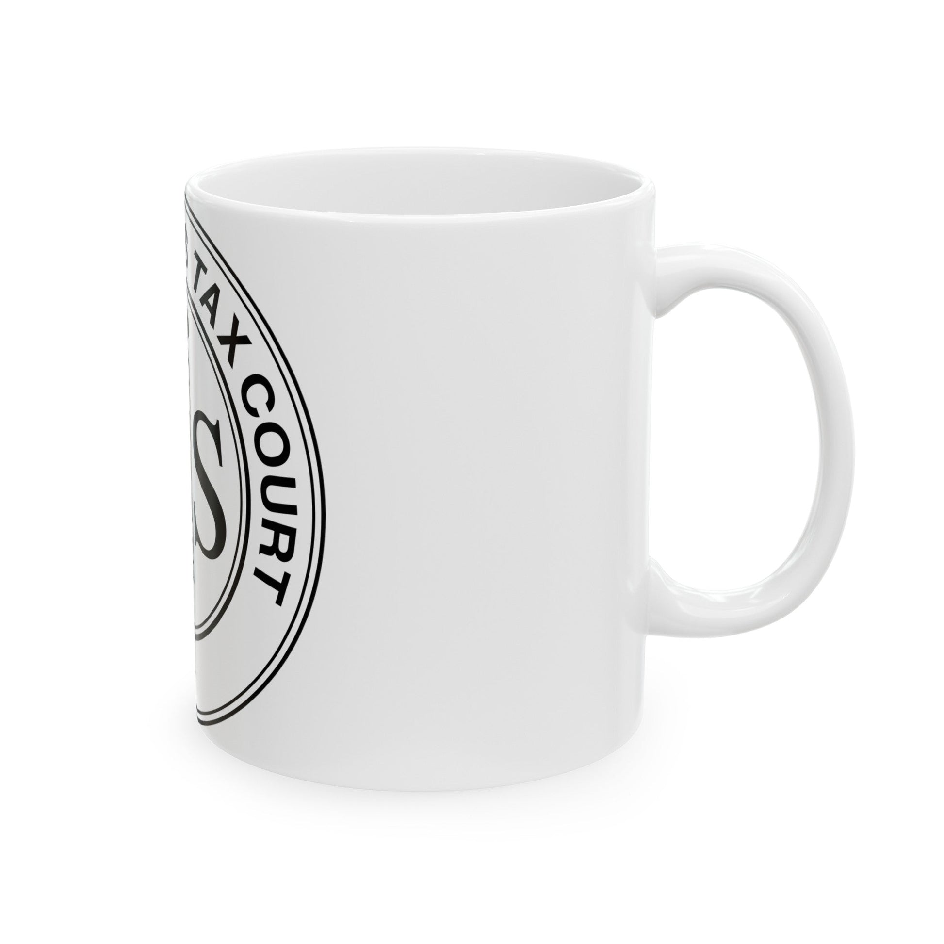 Seal of the United States Tax Court - White Coffee Mug-The Sticker Space