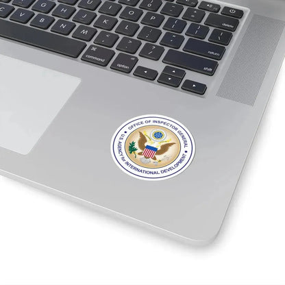 Seal of the U.S. Agency for International Development Office of Inspector General (United States) STICKER Vinyl Kiss-Cut Decal - The Sticker Space