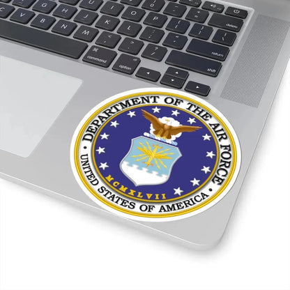 Seal of the U.S. Air Force (United States) STICKER Vinyl Kiss-Cut Decal - The Sticker Space