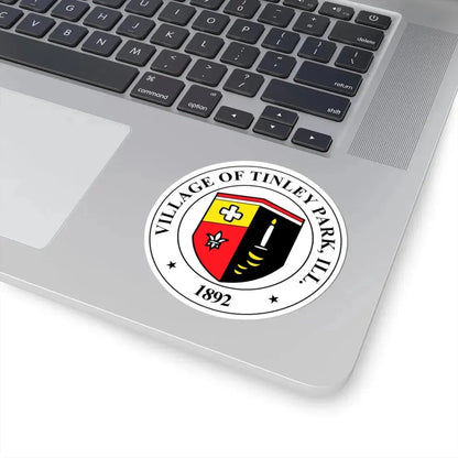 Seal of Tinley Park Illinois (United States) STICKER Vinyl Kiss-Cut Decal - The Sticker Space