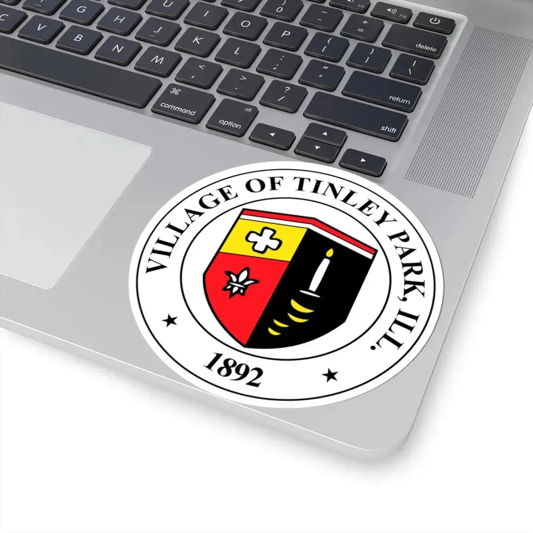 Seal of Tinley Park Illinois (United States) STICKER Vinyl Kiss-Cut Decal - The Sticker Space