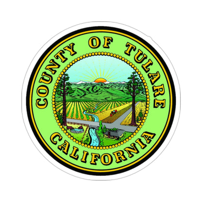 Seal of Tulare County, California USA STICKER Vinyl Die-Cut Decal-2 Inch-The Sticker Space