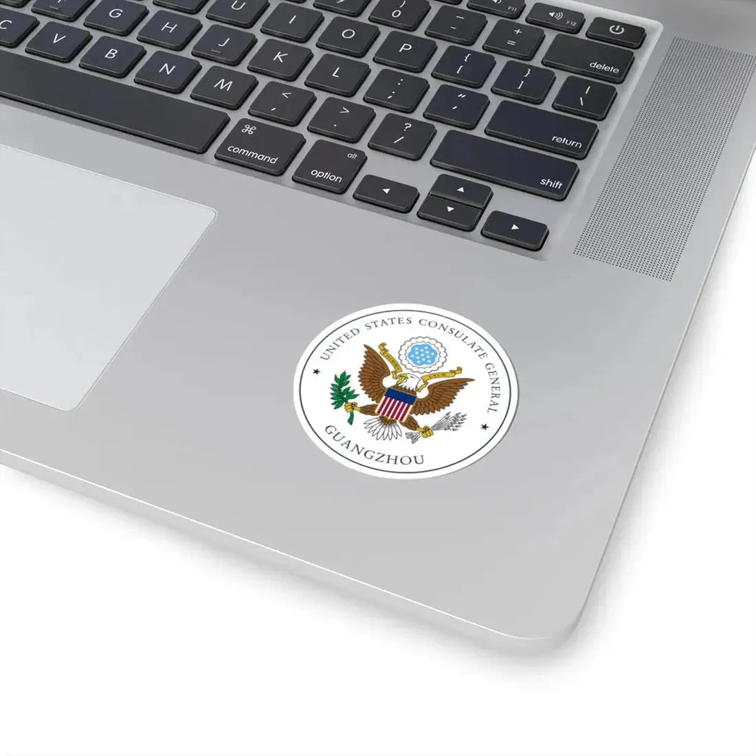 Seal of US Consulate General Guangzhou (United States) STICKER Vinyl Kiss-Cut Decal - The Sticker Space