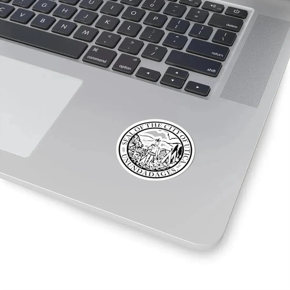 Seal of Utica New York (United States) STICKER Vinyl Kiss-Cut Decal - The Sticker Space