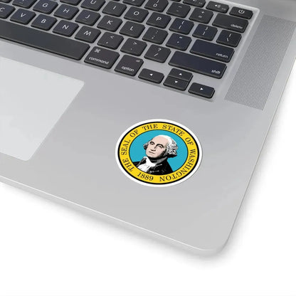 Seal of Washington (United States) STICKER Vinyl Kiss-Cut Decal - The Sticker Space