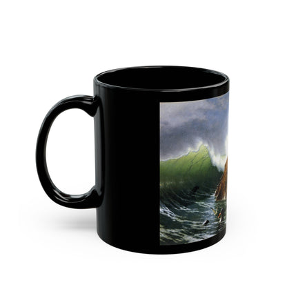 Seal Rock (1872) - Black Coffee Mug-The Sticker Space