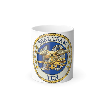 Seal Team 10 Colored (U.S. Navy) Color Changing Mug 11oz-11oz-The Sticker Space