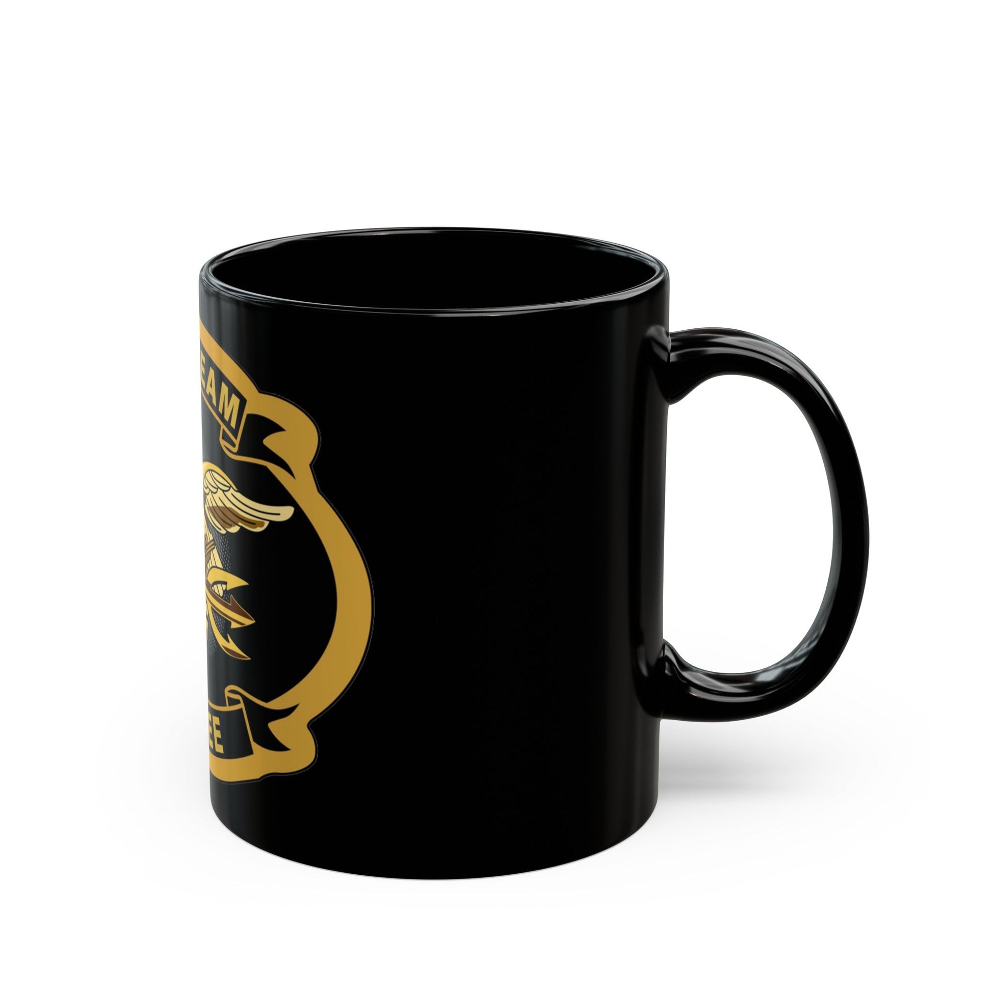 Seal Team 3 (U.S. Navy) Black Coffee Mug-The Sticker Space