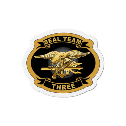 Seal Team 3 (U.S. Navy) Die-Cut Magnet-2" x 2"-The Sticker Space