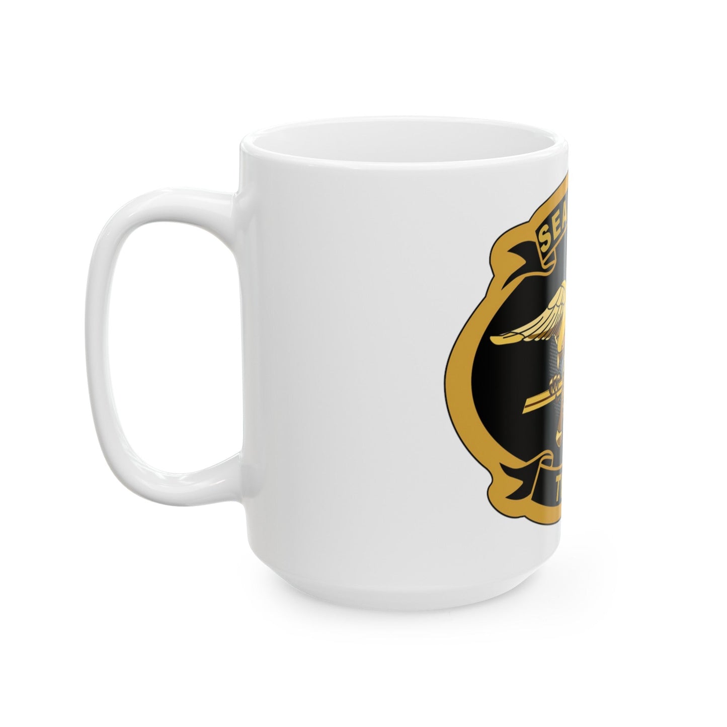 Seal Team 3 (U.S. Navy) White Coffee Mug-The Sticker Space